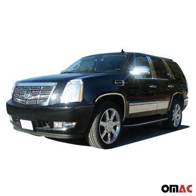 2007-2014 Cadillac Escalade Stainless Steel Pillar Trim 8 Pcs