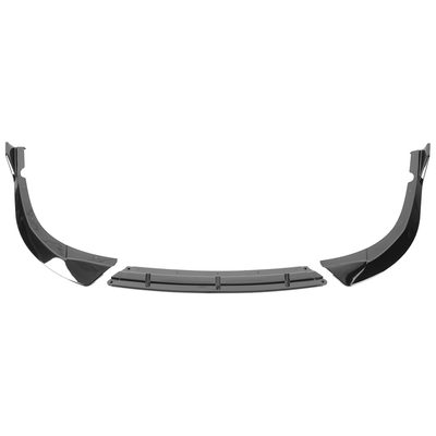 2016-2018 Kia Optima SXL Glossy Black 3Pcs Front Bumper Lip Splitter Kit