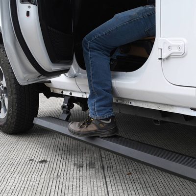 Estribos electricos GR Ngo Text para Wrangler JL 18-25 (4 Puertas)