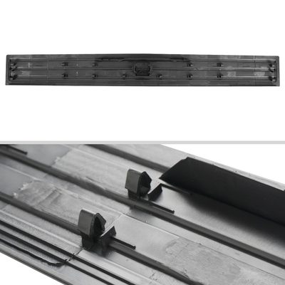 2015-2020 Ford F-150 Black Trunk Tailgate Molding Cap Top Protector Cover
