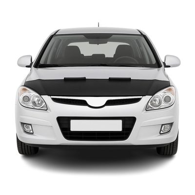 2009-2012 Hyundai Elantra Touring Car Bonnet Mask Hood Bra Black 1 Pc