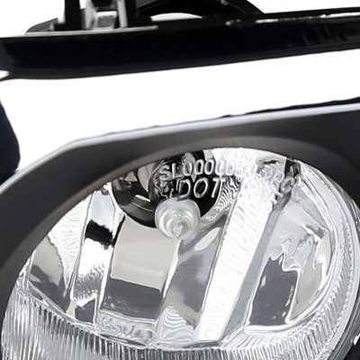 2016-2022 Toyota Tacoma H16 Chrome Cover Fog Lights Kit Chrome/Clear Lens