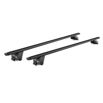 Roof Rack Cross Bars Luggage Carrier for Audi Q3 2.gen 2019-2025 Alu Black 2x