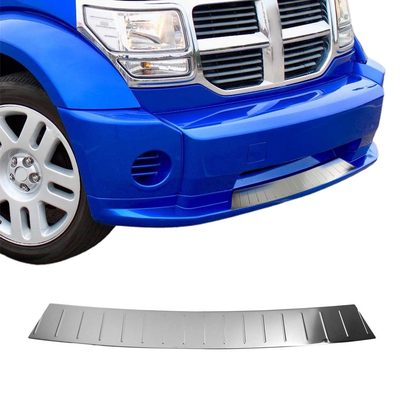 2007-2012 Dodge Nitro Front Bumper Grill Trim Molding Stainless Steel Silver 1 Pc