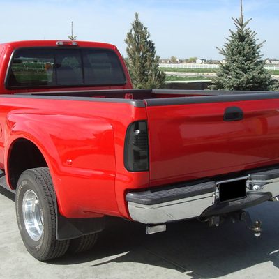 1997-2007 Ford F-150/F-250/350/450/550 V2 LED Tail Lights - RS Chrome/Smoke