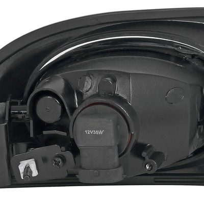 2005-2007 Acura RSX H11 Fog Lights Kit Chrome Housing/Yellow Lens