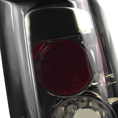 1997-2004 Dodge Dakota Tail Lights Chrome Housing/Smoke Lens