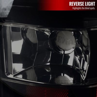 2003-2006 Chevy Silverado LED Tail Lights - G2 Glossy Black/Smoke Lens