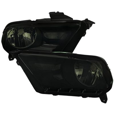 2010-2014 Ford Mustang Factory Style Headlights Black Housing/Smoke Lens
