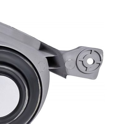 2001-2002 Toyota Corolla Factory Headlights w/Corner Lights Matt Black/Clear