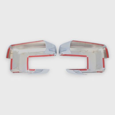 2021-2024 Ford F-150 Mirror Cover Caps Chrome 2Pcs ABS Plastic