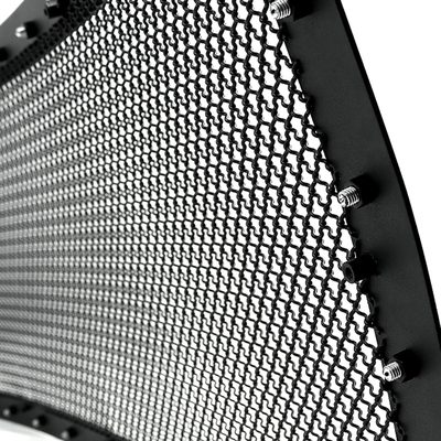 2009-2012 Ford F-150 Rivet Style Black S.Steel Mesh Grille Center Insert