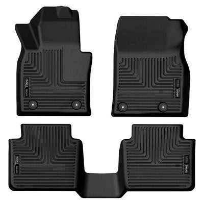 Tapetes Husky Weatherbeater 1ra y 2da Fila color Negro para CX-50 22 - 25