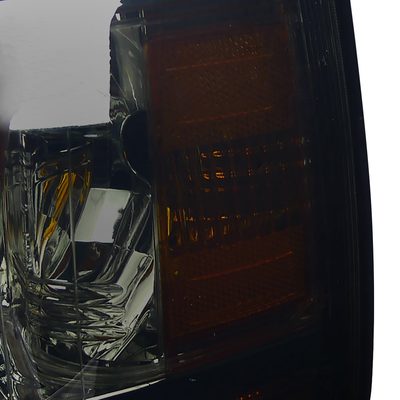 2007-2013 Chevy Silverado 1500/ 2500HD 3500HD Factory Headlights Smoke/Chrome