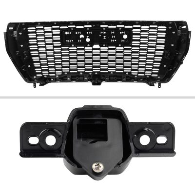 2021-2023 GMC Yukon/Yukon XL Denali Style Front Glossy Black Mesh Grille