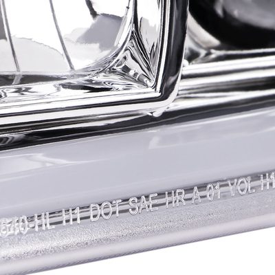 2000-2006 GMC Sierra/Denali/Yukon LED Strip Projector Headlights Chrome/Clear