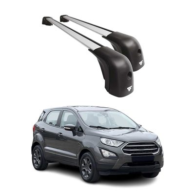 2018-2022 Ford EcoSport Roof Racks Cross Bars Silver