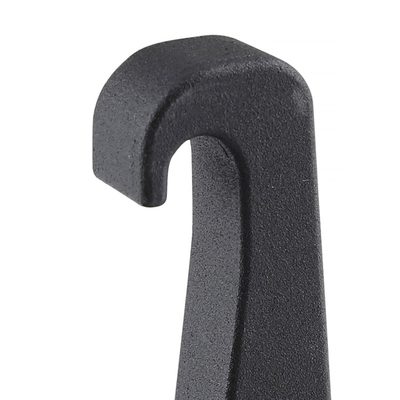 Universal Foldable Car Door Step Latch Foot Hook & Safety Hammer Black