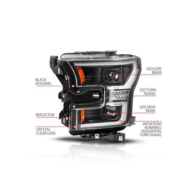 Fits 2015-2017 Ford F150 (ANZ-111630A)
