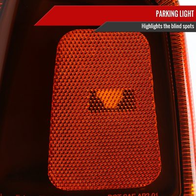 2001-2011 Ford Ranger LED Factory Headlights Amber Corner Lamp Chrome/Smoke