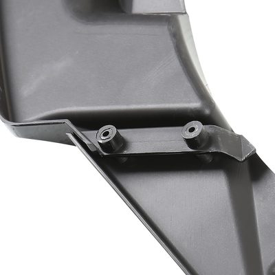 2014-2018 Mazda 3 Glossy Black Polypropylene 3Pcs Bumper Lip Spoiler