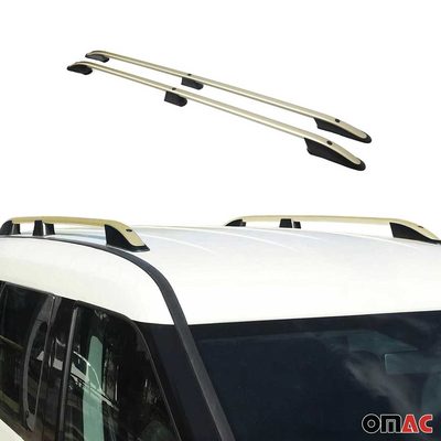 2016-2024 Mercedes Metris L2 MWB Roof Rack Rails Side Rails Bronze