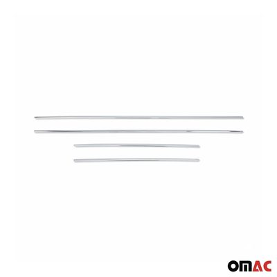 2022-2024 VW Golf R/ GTI Car Side Door Streamer Guard Trim Stainless Steel 4x