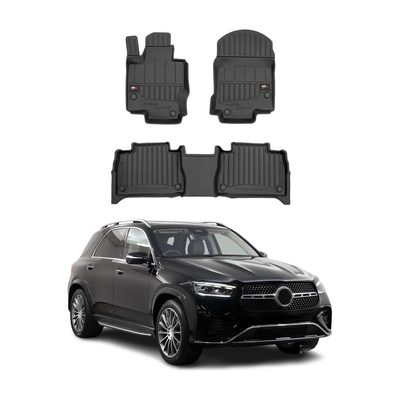 2020-2026 Mercedes GLE Class Coupe C167 Premium Floor Mats Liners Full Set All Weather Heavy Duty Black