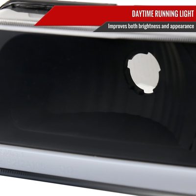2003-2007 Chevy Silverado /2002-2006 Avalanche LED Bar Factory Headlights Black