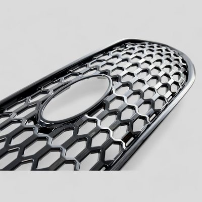2023-2024 Ford Edge Grille Overlay Gloss Black 1Pcs ABS Plastic