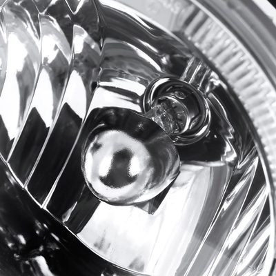 2005-2009 Ford Mustang GT Deluxe/Premium H10 Halo Ring Fog Lights Chrome/Clear