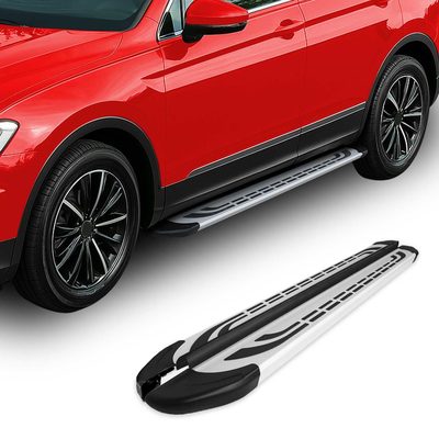 2010-2017 Volvo XC60 Running Boards Side Steps Silver