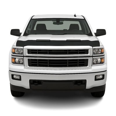 2014-2015 Chevrolet Silverado 1500 Car Bonnet Mask Hood Bra Black