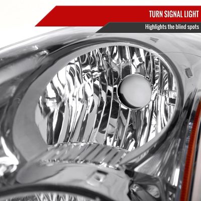 2010-2012 Nissan Altima Sedan Clear Factory Crystal Headlights - Driver Side