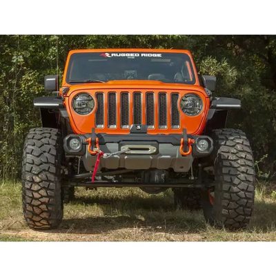 Defensa Delantera Venator Stubby con Eurotubo para Wrangler JL / Gladiator