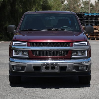2004-2012 Chevy Colorado/ Canyon/ISUZU I-Series Factory Headlights LED Black