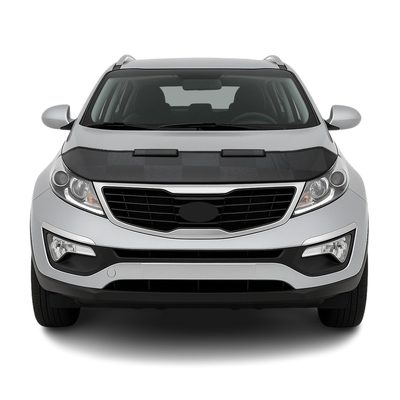 2011-2016 Kia Sportage Car Bonnet Mask Hood Bra Black Chequered 1 Pc