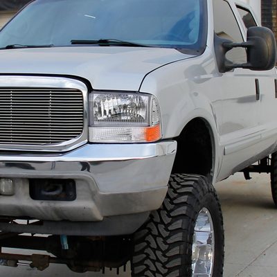 1999-2004 Ford F-250/F-350/F-450/F-550/Excursion Corner Lights Chrome/Clear