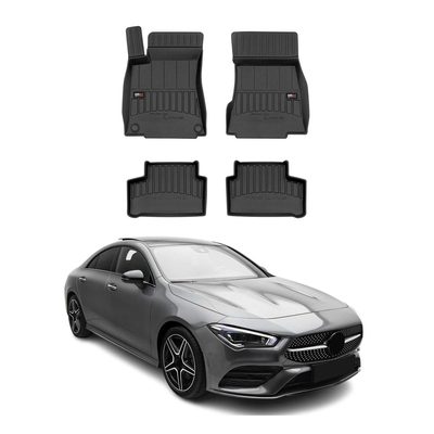 2020-2026 Mercedes CLA C118 Premium Floor Mats Liners Full Set All Weather Heavy Duty Black