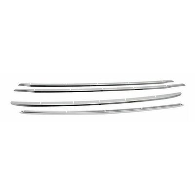 2014-2019 Ford Transit Connect Front Bumper Trim Molding Stainless Steel Silver 4 Pcs
