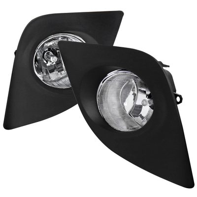 2014-2016 Toyota Corolla H16 Fog Lights Kit Chrome Housing/Clear Lens