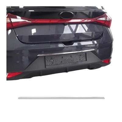 2020-2023 Hyundai i20 Rear Trunk Tailgate Door Handle Cover Stainless Steel Silver 1Pc