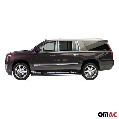 2015-2020 Cadillac Escalade Stainless Steel Pillar Trim 6Pc