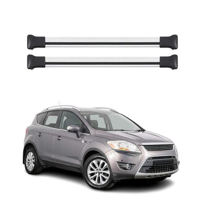 2008-2012 Ford Escape Roof Rack Cross Bars Silver