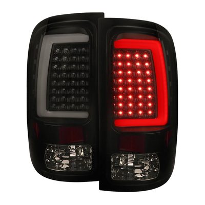 2007-2013 GMC Sierra 1500/ Sierra 2500HD 3500HD LED Tail Lights Black/Smoke