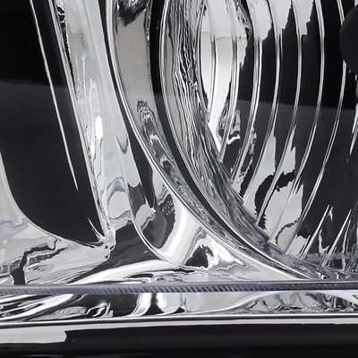 2005-2009 Ford Mustang Factory Style Headlights Chrome Housing/Clear Lens