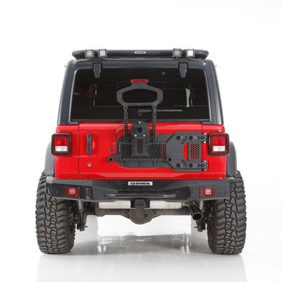 Porta llantas Rockline bajo perfil en carrocería para Wrangler JL 18-25