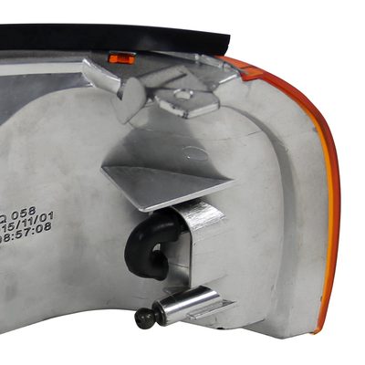 1995-2001 Subaru Impreza Corner Lights Chrome Housing/Amber Smoke Lens