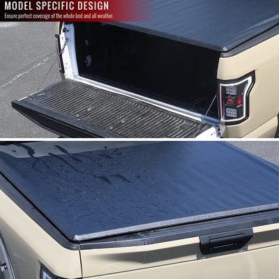 2014-2018 Chevy Silverado 1500/Sierra 1500 78" Bed Roll Up Vinyl Tonneau Cover
