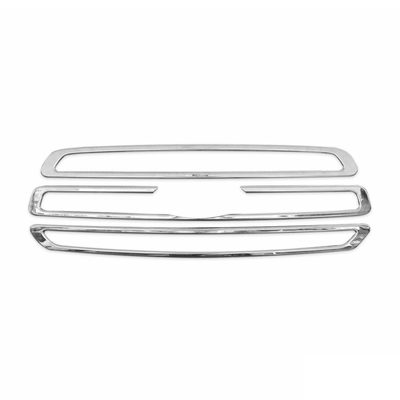 2015-2020 Ford Transit 150 250 350 Front Bumper Grill Trim Molding Stainless Steel 3Pcs